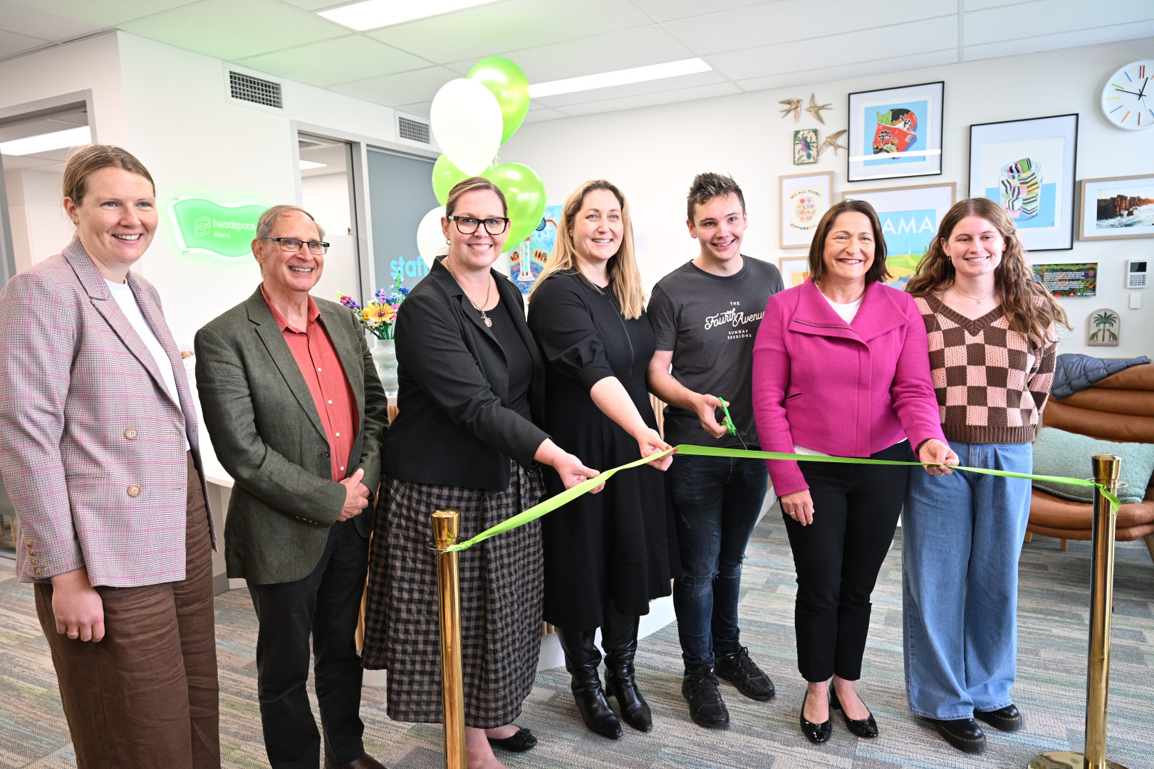 headspace Kiama ribbon cutting.